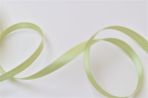 Band 25m/ 07mm, Double face Satin, pastellgrün Band 25m/ 07mm, Double face Satin, pastellgrün