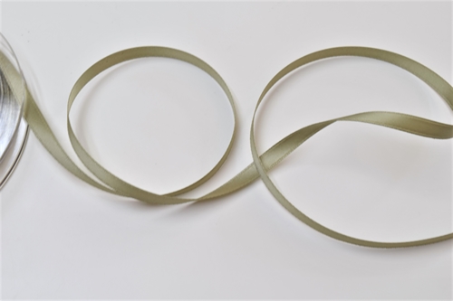 Band 25m/ 07mm, Double face Satin, kaki Band 25m/ 07mm, Double face Satin, kaki