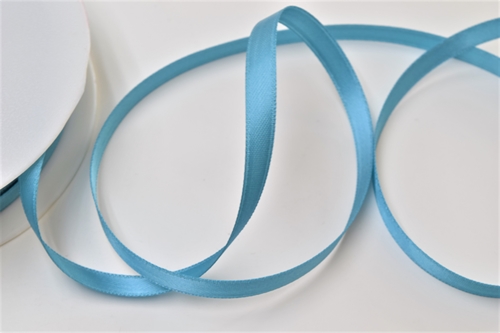 Band 25m/ 07mm, Double face Satin, türkis Band 25m/ 07mm, Double face Satin, türkis
