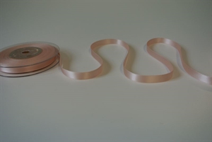 Band 25m/ 10mm, Double face Satin, lachs Band 25m/ 10mm, Double face Satin, lachs