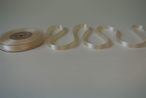 Band 25m/ 10mm, Double face Satin, beige Band 25m/ 10mm, Double face Satin, beige