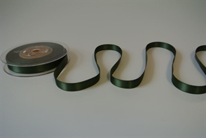 Band 25m/ 10mm, Double face Satin, olive Band 25m/ 10mm, Double face Satin, olive