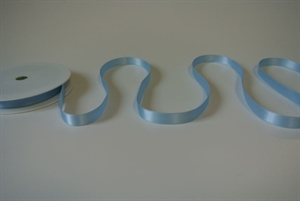 Band 25m/ 10mm, Double face Satin, lichtblau Band 25m/ 10mm, Double face Satin, lichtblau