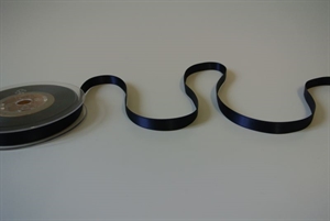 Band 25m/ 10mm, Double face Satin, navy-blau Band 25m/ 10mm, Double face Satin, navy-blau
