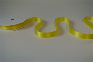 Band 25m/ 15mm, Double face Satin, citronengelb Band 25m/ 15mm, Double face Satin, citronengelb