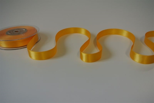 Band 25m/ 15mm, Double face Satin, dgelb Band 25m/ 15mm, Double face Satin, dgelb