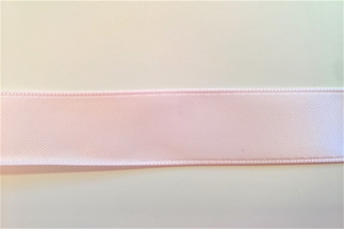Band 25m/ 15mm, Double face Satin, hrosa Band 25m/ 15mm, Double face Satin, hrosa