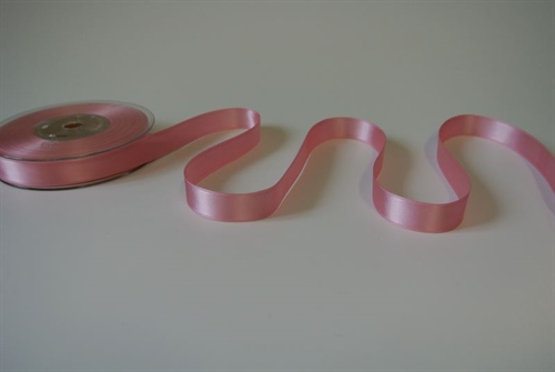 Band 25m/ 15mm, Double face Satin, rosa