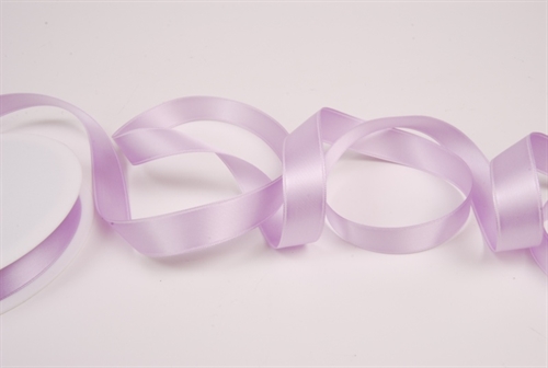 Band 25m/ 15mm, Double face Satin, hlila Band 25m/ 15mm, Double face Satin, hlila