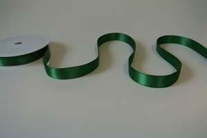 Band 25m/ 15mm, Double face Satin, dgrün Band 25m/ 15mm, Double face Satin, dgrün