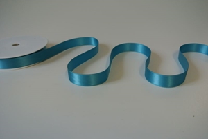 Band 25m/ 15mm, Double face Satin, türkis Band 25m/ 15mm, Double face Satin, türkis
