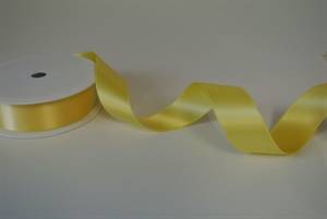 Band 25m/ 25mm, Double face Satin, gelb Band 25m/ 25mm, Double face Satin, gelb