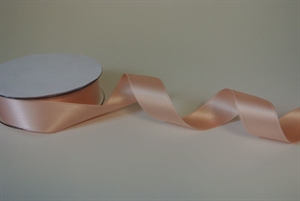 Band 25m/ 25mm, Double face Satin, lachs Band 25m/ 25mm, Double face Satin, lachs