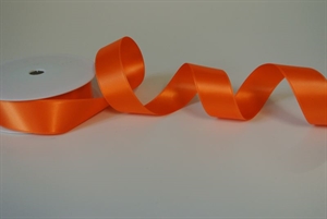 Band 25m/ 25mm, Double face Satin, orange Band 25m/ 25mm, Double face Satin, orange