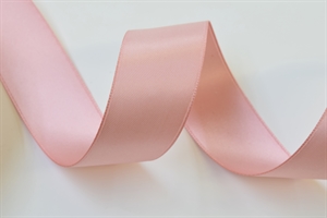 Band 25m/ 25mm, Double face Satin, lachs Band 25m/ 25mm, Double face Satin, lachs