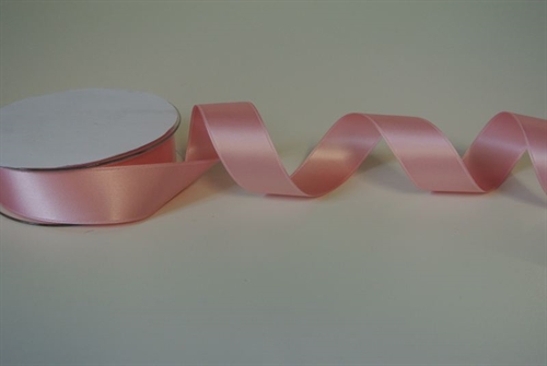 Band 25m/ 25mm, Double face Satin, rosa Band 25m/ 25mm, Double face Satin, rosa