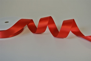 Band 25m/ 25mm, Double face Satin, rot Band 25m/ 25mm, Double face Satin, rot