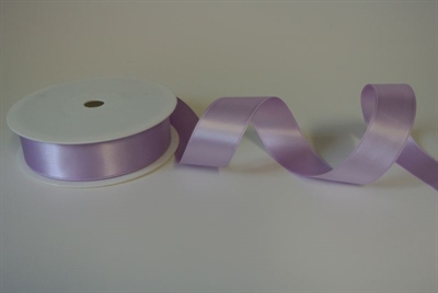 Band 25m/ 25mm, Double face Satin, hlila