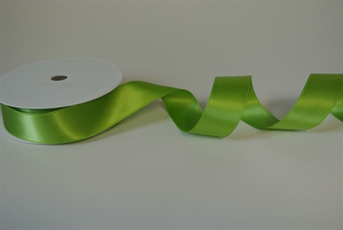 Band 25m/ 25mm, Double face Satin, lindengrün Band 25m/ 25mm, Double face Satin, lindengrün
