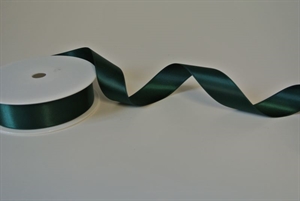 Band 25m/ 25mm, Double face Satin, dgrün Band 25m/ 25mm, Double face Satin, dgrün