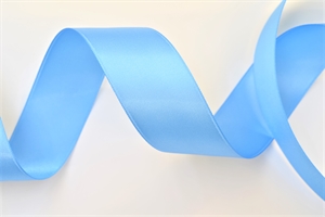 Band 25m/ 25mm, Double face Satin, hellblau Band 25m/ 25mm, Double face Satin, hellblau