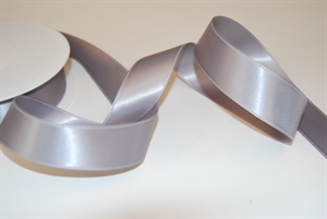 Band 25m/ 25mm, Double face Satin, grau Band 25m/ 25mm, Double face Satin, grau