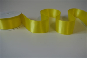 Band 25m/ 40mm, Double face Satin, zitrus Band 25m/ 40mm, Double face Satin, zitrus