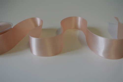 Band 25m/ 40mm, Double face Satin, lachs Band 25m/ 40mm, Double face Satin, lachs