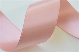 Band 25m/ 40mm, Double face Satin, lachs Band 25m/ 40mm, Double face Satin, lachs