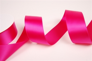 Band 25m/ 40mm, Double face Satin, fuchsia Band 25m/ 40mm, Double face Satin, fuchsia