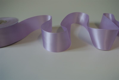 Band 25m/ 40mm, Double face Satin, hlila Band 25m/ 40mm, Double face Satin, hlila