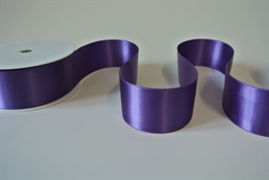 Band 25m/ 40mm, Double face Satin, violett Band 25m/ 40mm, Double face Satin, violett