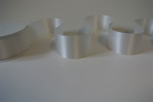 Band 25m/ 40mm, Double face Satin, ecru Band 25m/ 40mm, Double face Satin, ecru