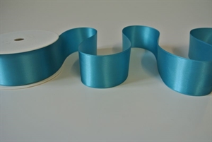 Band 25m/ 40mm, Double face Satin, türkis Band 25m/ 40mm, Double face Satin, türkis