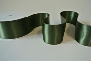 Band 25m/ 50mm, Double face Satin, olive* Band 25m/ 50mm, Double face Satin, olive*