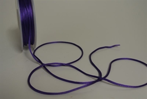 Band 25m/ 2mm, Seiden-Cord, violett Band 25m/ 2mm, Seiden-Cord, violett