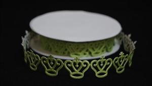 Band 10y/ 25mm, Krone ca. 350 klebend, hgrün Band 10y/ 25mm, Krone ca. 350 klebend, hgrün