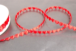 Band 20m/ 10mm, Herz, rot Band 20m/ 10mm, Herz, rot