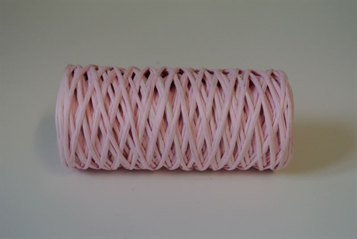 Band 50m/ 2mm, PaperCord mit Draht, rosa Band 50m/ 2mm, PaperCord mit Draht, rosa