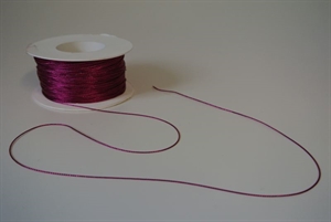 Band 200m/ 1mm, Cording, fuchsia Band 200m/ 1mm, Cording, fuchsia