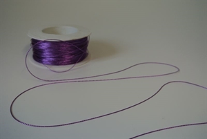 Band 200m/ 1mm, Cording, violett Band 200m/ 1mm, Cording, violett