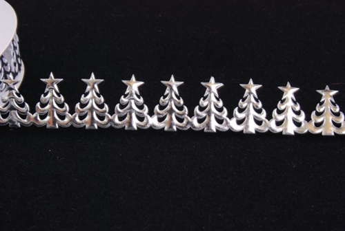 Band 10y/ 25mm, Tanne - klebend, silber Band 10y/ 25mm, Tanne - klebend, silber