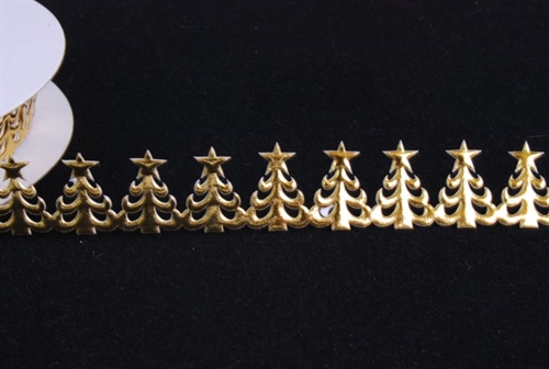 Band 10y/ 25mm, Tanne - klebend, gold (02) Band 10y/ 25mm, Tanne - klebend, gold (02)