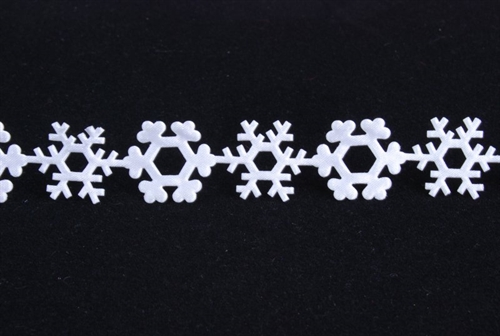 Band 10y/ 25mm, Snowstar klebend, weiss Band 10y/ 25mm, Snowstar klebend, weiss