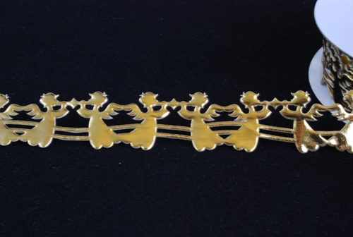 Band 10y/ 25mm, Engel klebend, gold Band 10y/ 25mm, Engel klebend, gold