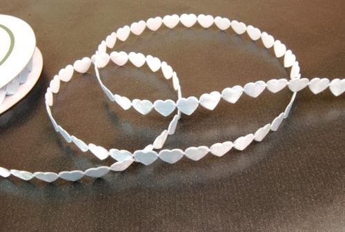 Band 10y/ 10mm, mini Herz klebend, hblau Band 10y/ 10mm, mini Herz klebend, hblau