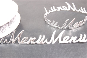 Band 10y/ 25mm, Menü 120x klebend, silber Band 10y/ 25mm, Menü 120x klebend, silber