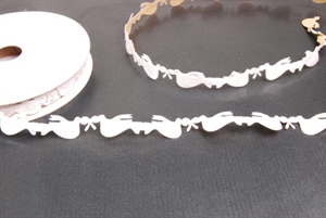 Band 10y/ 12mm, Tauben kleben, weiss Band 10y/ 12mm, Tauben kleben, weiss