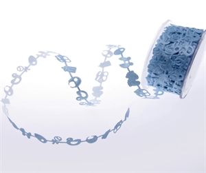 Band 20m/ 17mm, Baby Sort. klebend, hblau Band 20m/ 17mm, Baby Sort. klebend, hblau
