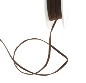 Band 25m/ 3mm, Lederkordel, braun Band 25m/ 3mm, Lederkordel, braun